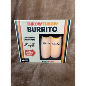 Throw Throw Burrito- A Dodgeball Card Game New In Box‎